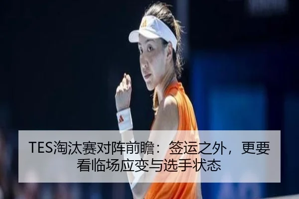TES淘汰赛对阵前瞻：签运之外，更要看临场应变与选手状态
